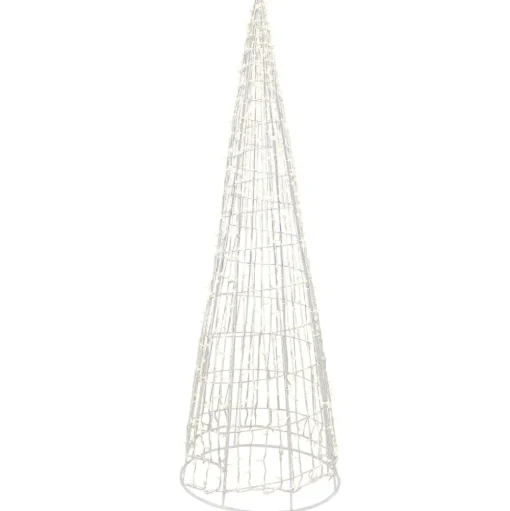16′ Illuminated aluminium cone, 1800 lights