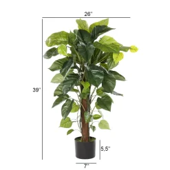 Arbre pothos artificiel, 39″