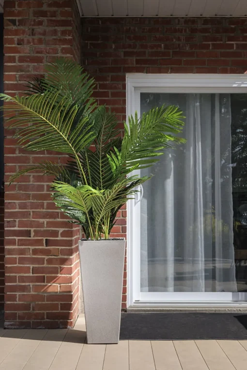 Areca artificial outdoor palm tree, 66"