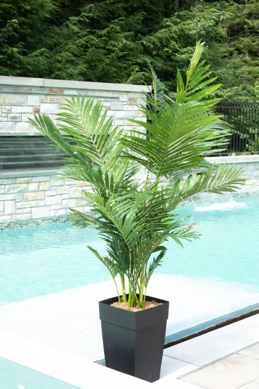 Areca artificial outdoor palm tree, 66"