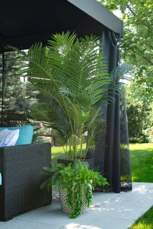 Areca artificial outdoor palm tree, 66"