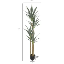 Artificial 4 trunks sisal agave, 71