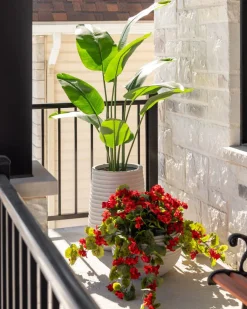 Artificial bird of paradise outdoor plant, 60″