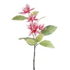 Artificial blooming fuchsia magnolia stem, 27,5″