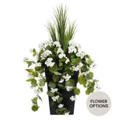 Artificial DIY outdoor planter kit