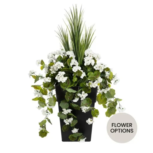 Artificial DIY outdoor planter kit