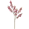 Artificial fuchsia coral bell flower spray, 27"