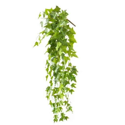 Artificial green hanging ivy plant, 48"