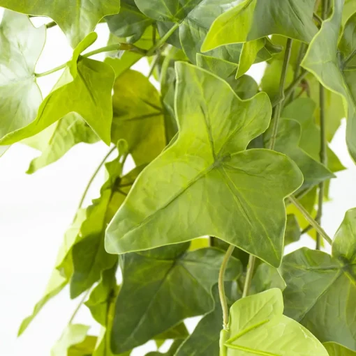 Artificial green hanging ivy plant, 48"