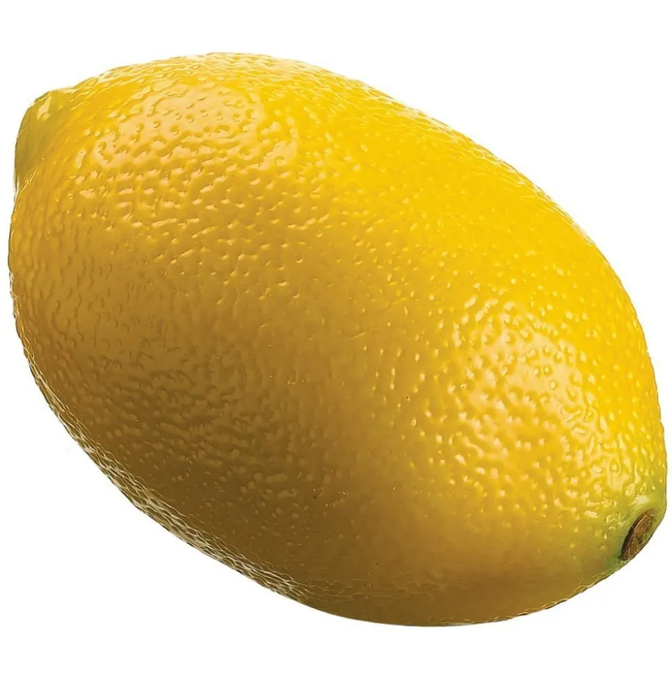 Artificial lemon, 3"