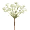 Artificial light green cnidium monnieri flower, 29"