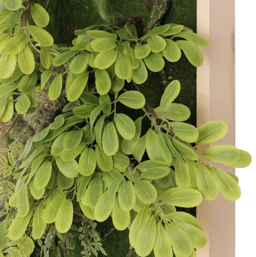 Artificial plant wall, acacia foliage, 30 x 15"