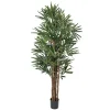 Artificial raphis palm, 84"