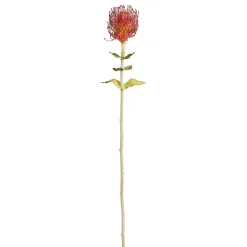 Artificial red protea flower, 27
