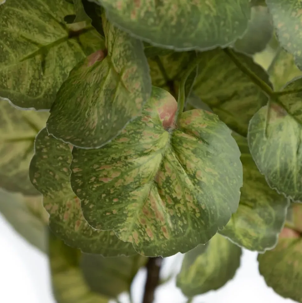 Artificial round leaf spray, 34,5"