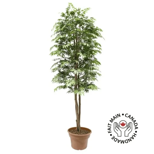 Artificial simple aralia ming handmade tree