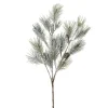 Artificial snowy pine branch, 48"