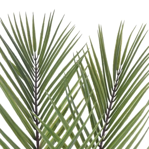 Artificial thin-leaved areca palm, 47"