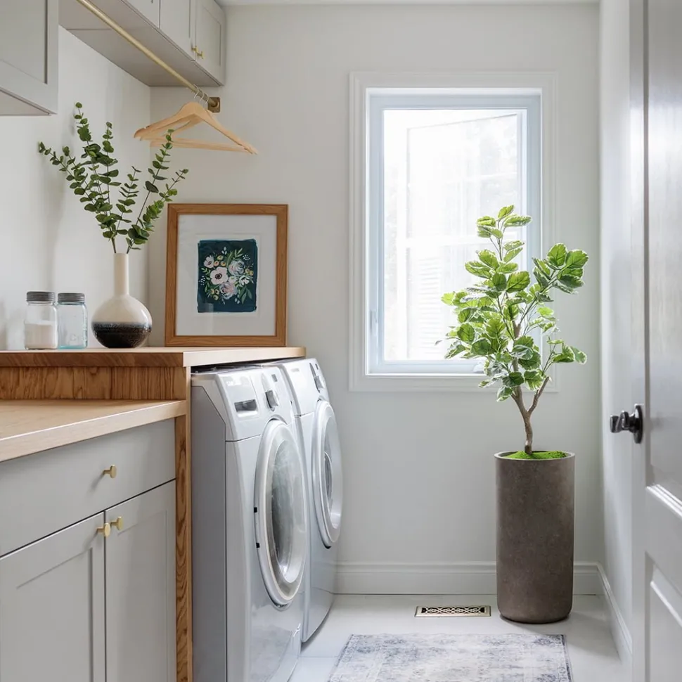 Artificial variegated aralia balfour plant, 47″