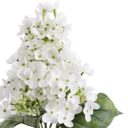 Artificial white hydrangea paniculata, 28"