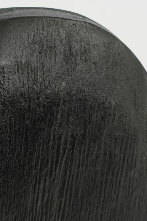 Black abstract decoration in 100% FSC-certified wood, 14,5"