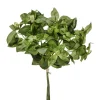 Bouquet de basilic artificiel, 12″