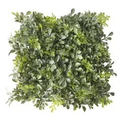 Carré de buis anglais artificiel extérieur, 10 x 10″