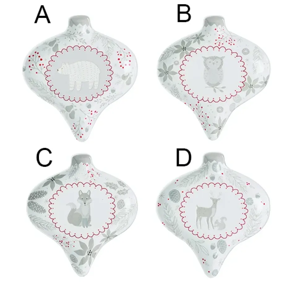 Decorative plate, assorted models, unit price