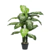 Dieffenbachia artificial outdoor plant, 48"