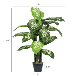 Dieffenbachia artificial outdoor plant, 48