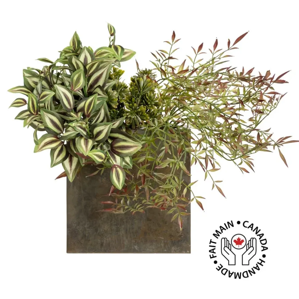 Fall foliage wall arrangement