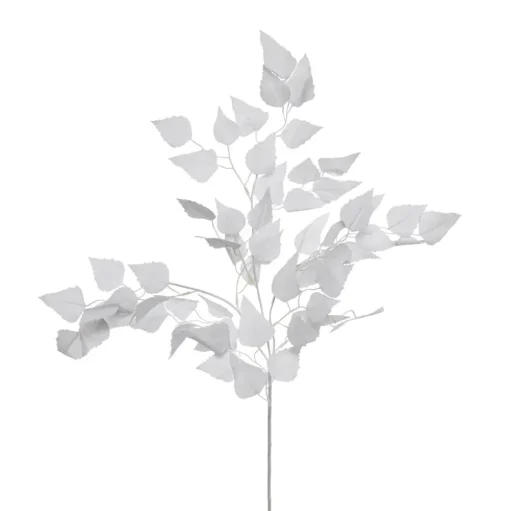 Feuillage de bouleau sur tige, 22″