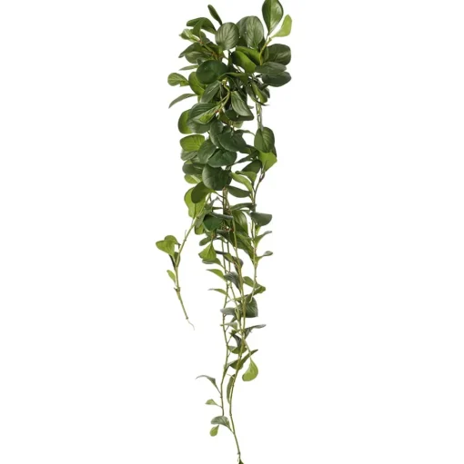 Feuillage de jade retombant vert artificiel, 48″