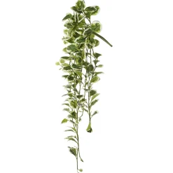 Feuillage de jade retombant bicolore artificiel, 48″