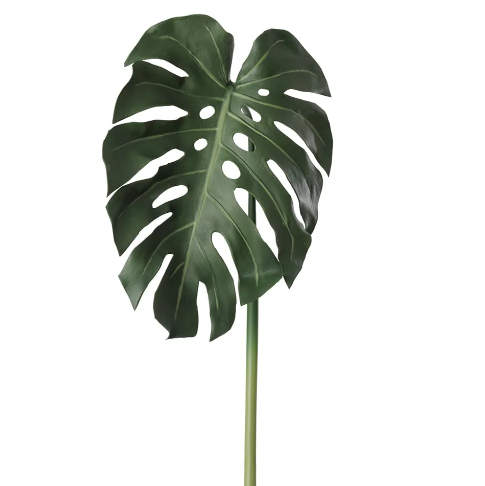 Feuille de monstera artificiel, 30,5″