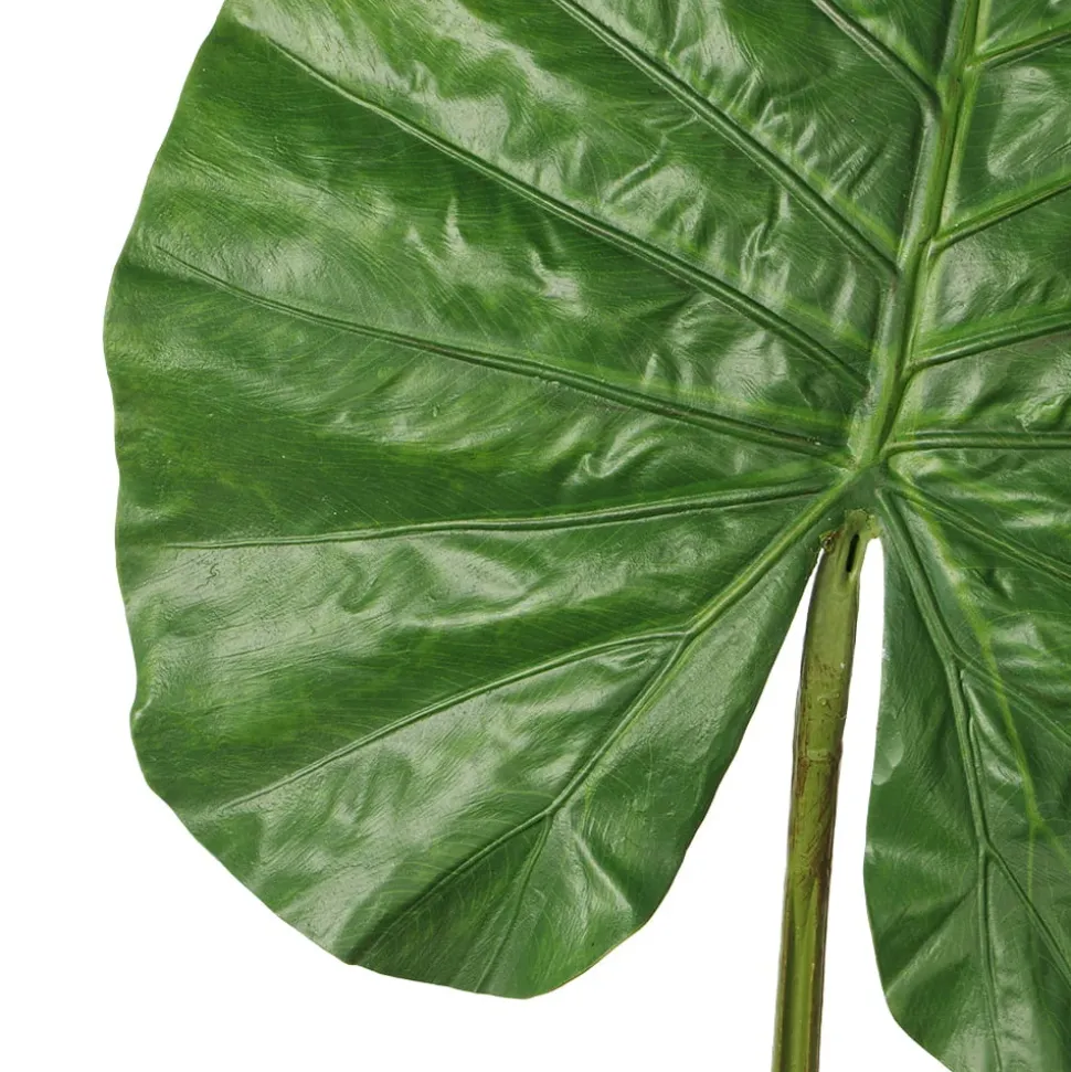 Feuille d’alocasia géante artificielle, 44″