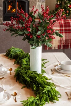 Frosted white cylindrical glass vase