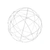 Galvanised metal sphere, 24″
