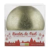Giant green mercury Christmas ball, 10″