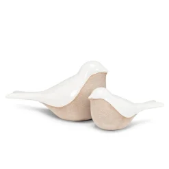 Glazed porcelain bird figurine, 5