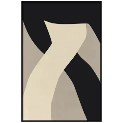 Graphic abstract wall art, 16 x 24″