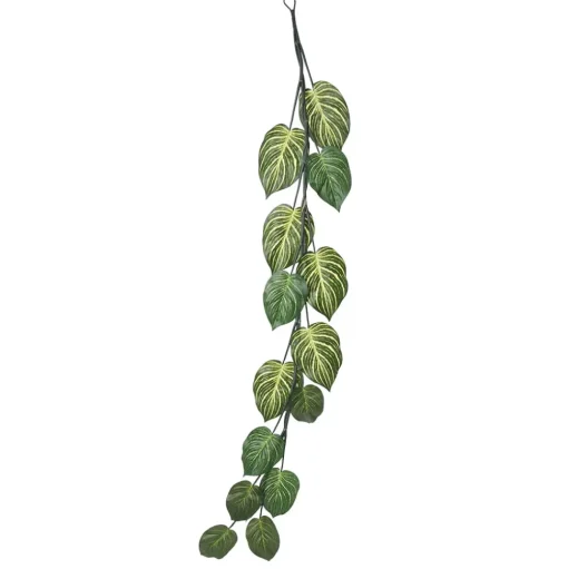 Guirlande de plante zèbre artificielle, 72″