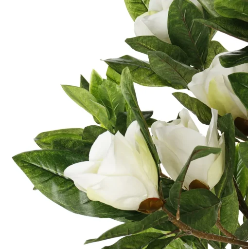 Magnolia artificial outdoor plant, 50"