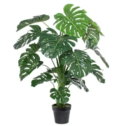 Monstera artificial outdoor plant, 48″