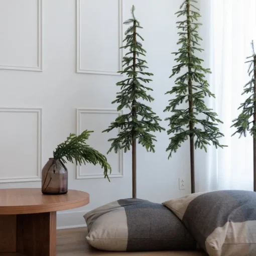 Narrow alpine fir on stand, 72"