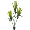 Outdoor artificial 3 trunks agave plant, 60″