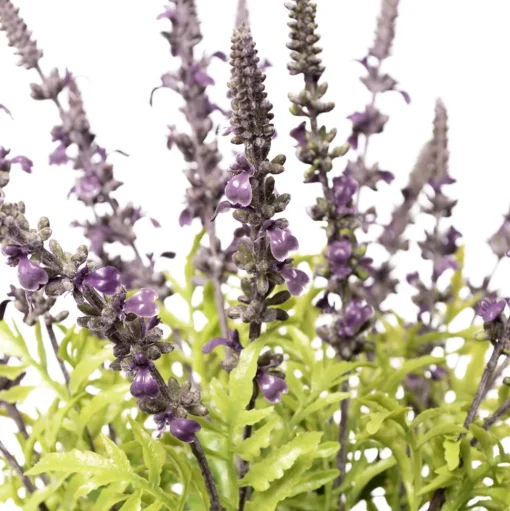 Plant de lavande artificielle en pot, 22 x 22″