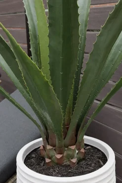 Plante artificielle extérieure, agave américana, 53″