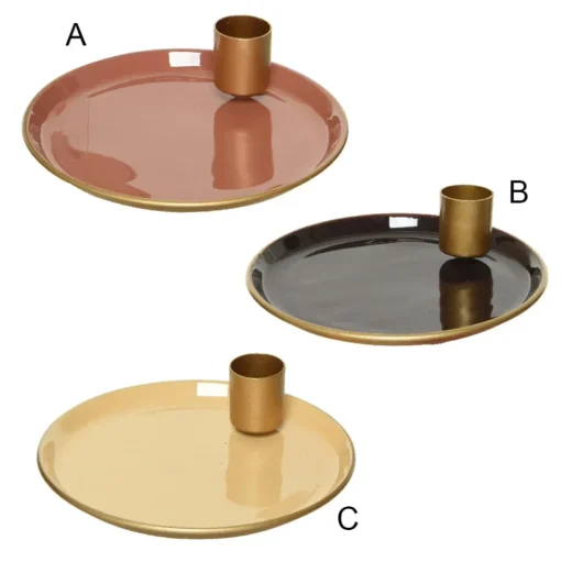 Porte-bougie vintage, 1,2 x 5″