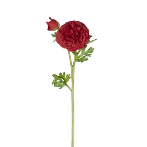 Renoncule rouge artificielle, 19″